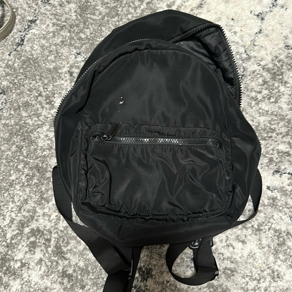 Black backpack